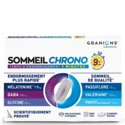 Sommeil Chrono - GABA, Mélatonine & Passiflore
