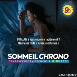 Sommeil Chrono - GABA, Mélatonine & Passiflore