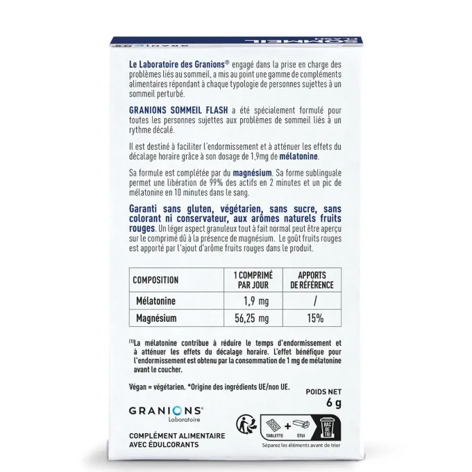 Sommeil Flash 20 comprimés