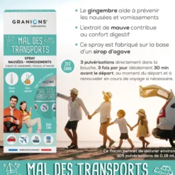 Spray mal des transports