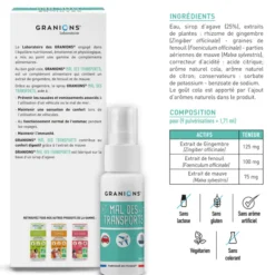 Spray mal des transports