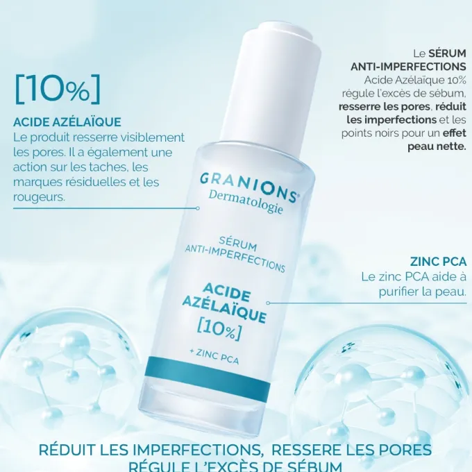 Sérum Anti-Imperfections Acide Azélaïque 10%