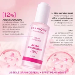 Sérum Exfoliant Acide Glycolique 12%