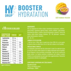 Sticks hydratation Électrolytes HYDROP - Mangue Passion