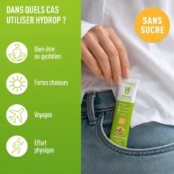Sticks hydratation Électrolytes HYDROP - Mangue Passion