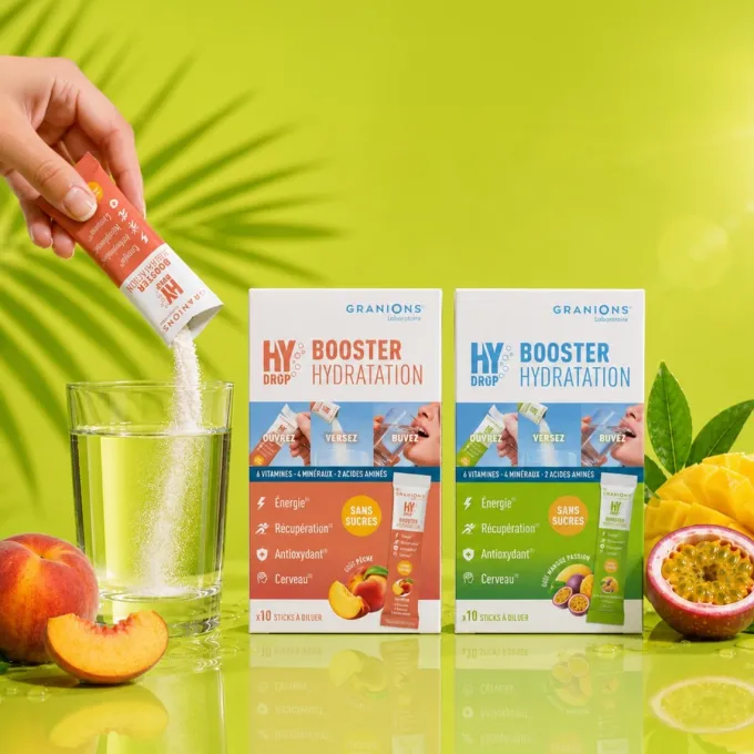Sticks hydratation Électrolytes HYDROP - Pêche