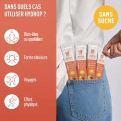Sticks hydratation Électrolytes HYDROP - Pêche