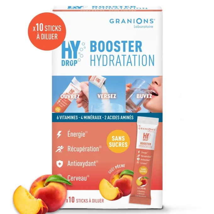 Sticks hydratation Électrolytes HYDROP - Pêche