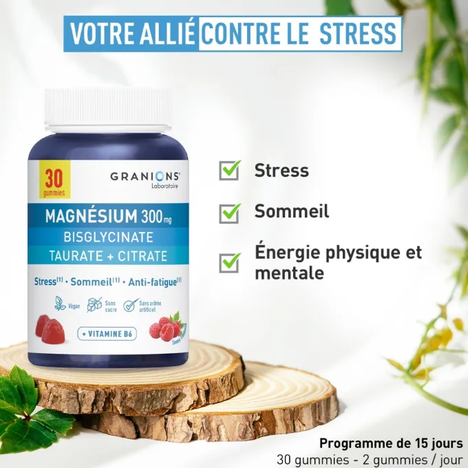 Triple magnésium gummies