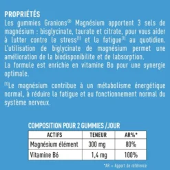 Triple magnésium gummies