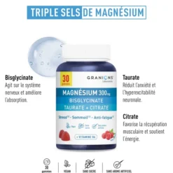 Triple magnésium gummies