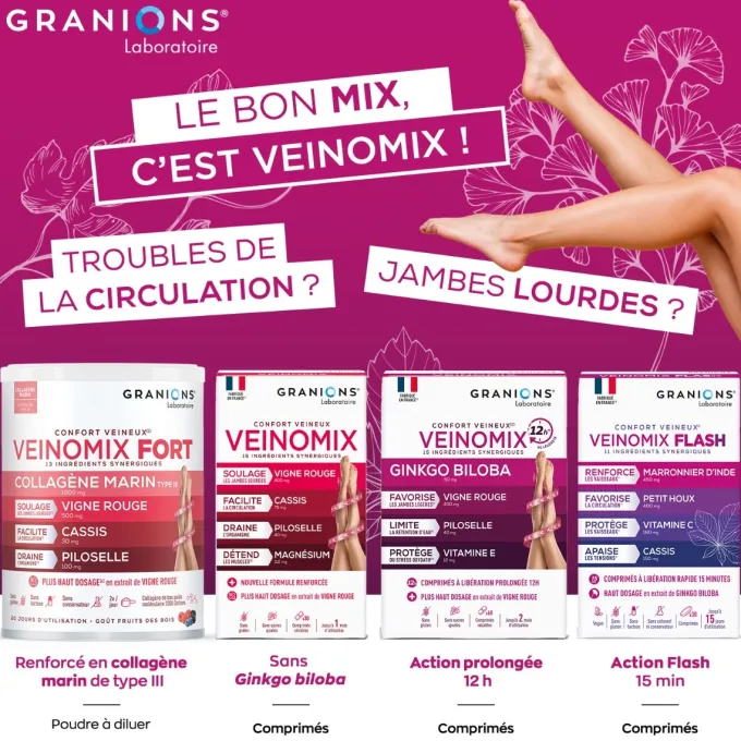 VEINOMIX FORT COLLAGENE MARIN