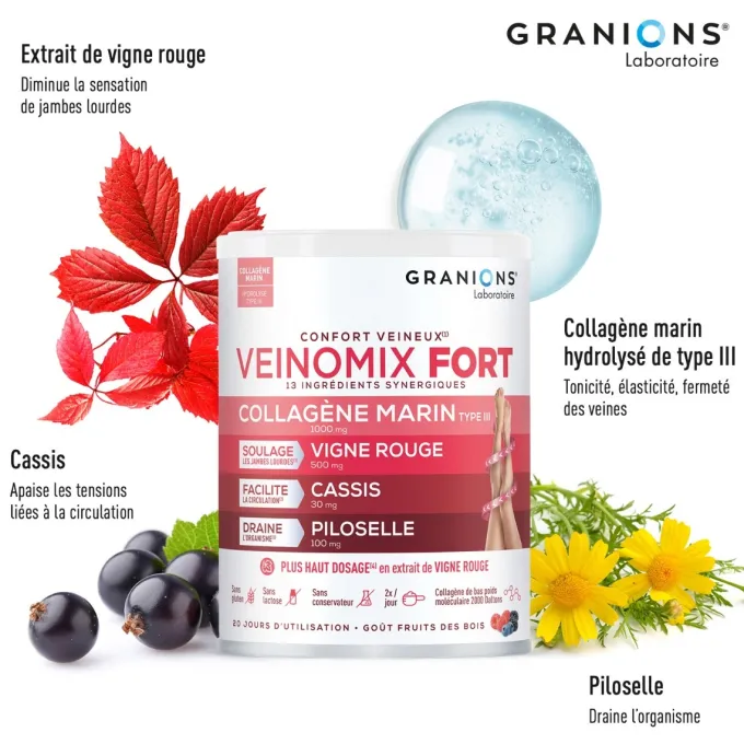 VEINOMIX FORT COLLAGENE MARIN