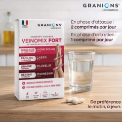Veinomix fort Lot de 3 mois