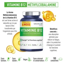 Vitamine B12 Format 6 mois