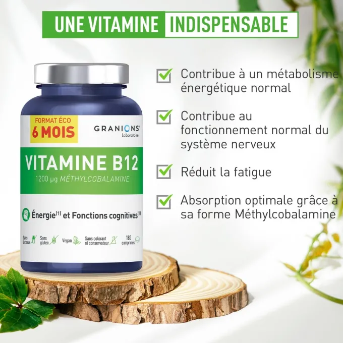 Vitamine B12 Format 6 mois