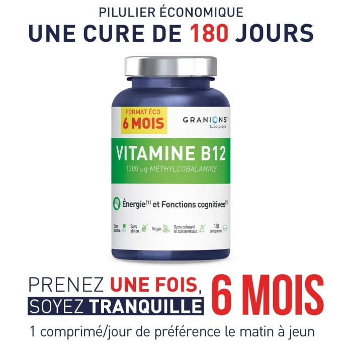 Vitamine B12 Format 6 mois