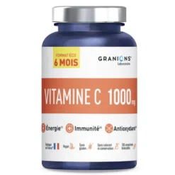 Vitamine C 1000 mg - Format éco 6 mois
