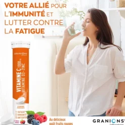 Vitamine C 1000 mg + Vitamine D3 + Zinc Effervescent