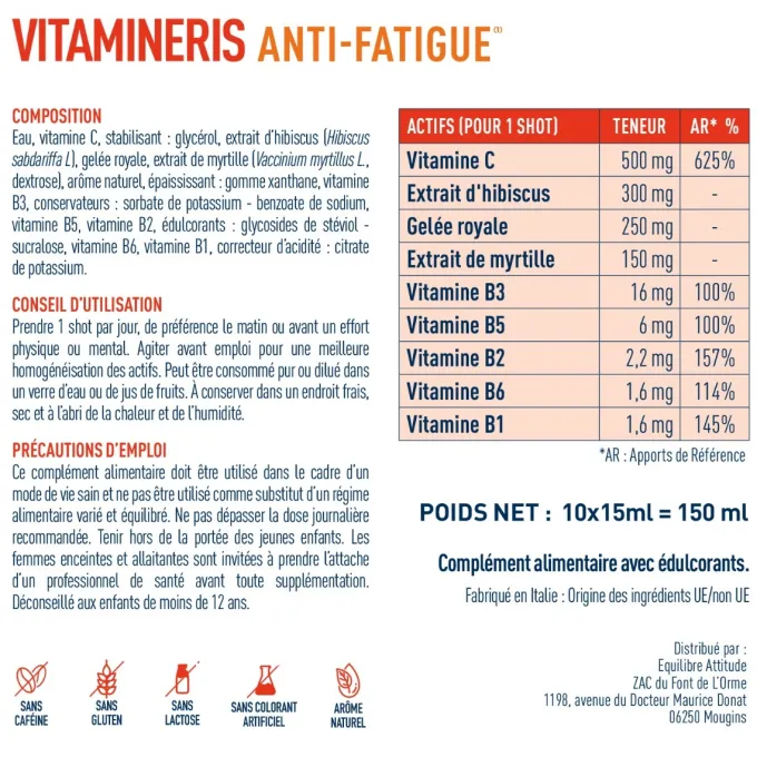 Vitamineris Anti-Fatigue
