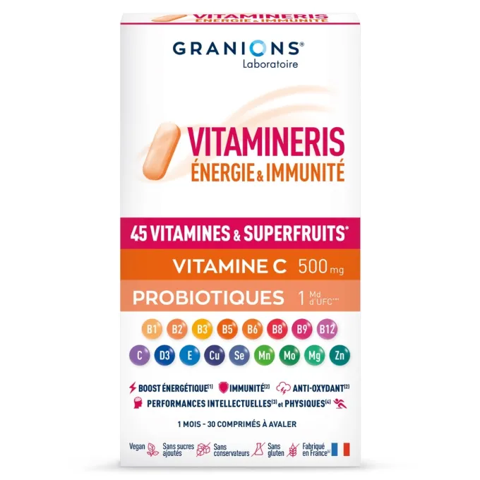 Vitamineris Energie & Immunité