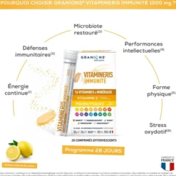 Vitamineris Immunité 1000mg - 28 comprimés
