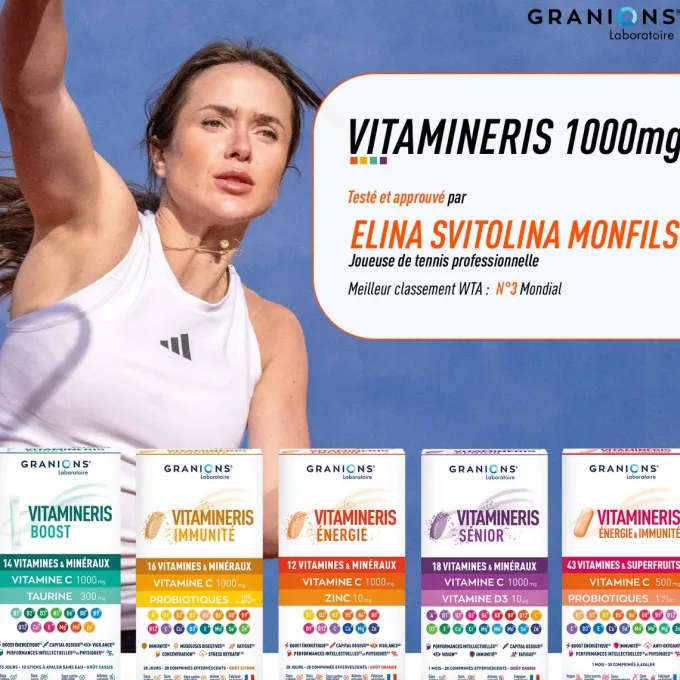 Vitamineris Énergie 1000mg - 28 comprimés