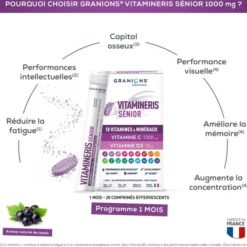 Vitamineris Senior 1000mg - 28 comprimés