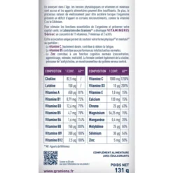 Vitamineris Senior 1000mg - 28 comprimés
