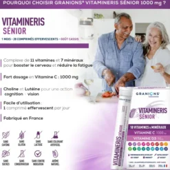 Vitamineris Senior 1000mg - 28 comprimés
