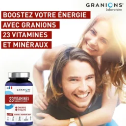 23 Vitamines Minéraux et Plantes 90 comprimés