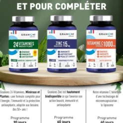 24 Vitamines Minéraux et Plantes 90 comprimés