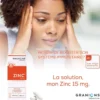 Zinc 15 mg 60 gélules
